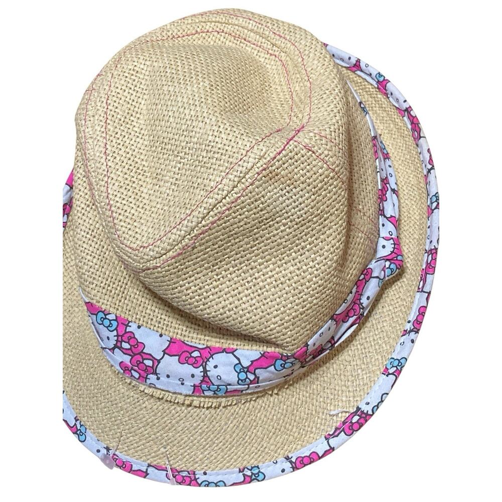 Sanrio Hello Kitty Straw‎ Beach Hat Girls M/L Vacation